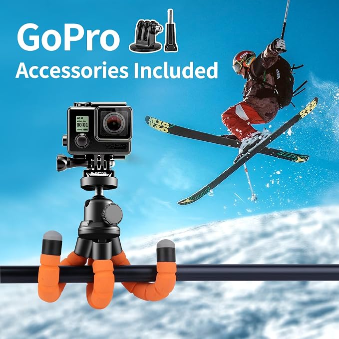 Aureday Phone Tripod, Flexible Tripod
