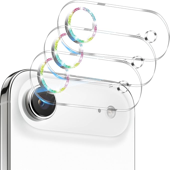 Dengduoduo 3 Pack Camera Lens Protector
