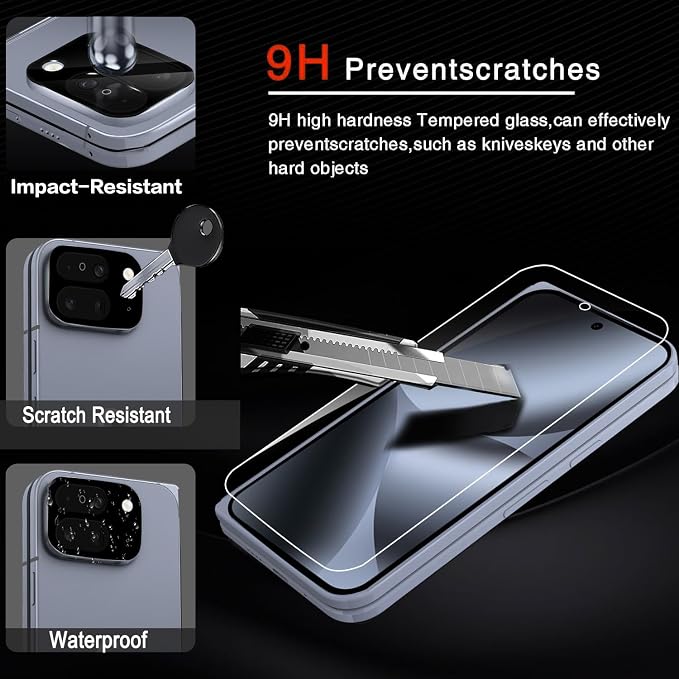 Milomdoi 9 in 1 Screen Protector