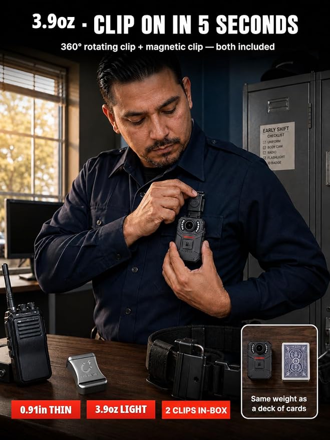 SPIKECAM S3 4K Body Camera
