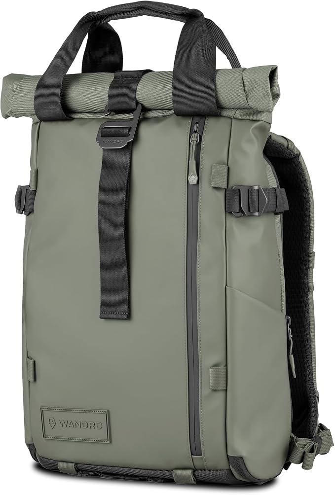 WANDRD PRVKE Rolltop 15L V4 Photography Bundle – Compact Travel Camera Backpack