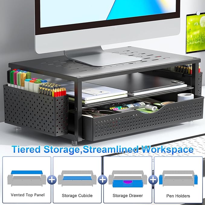 gianotter Desk Organizers and Accessories, Monitor Stand