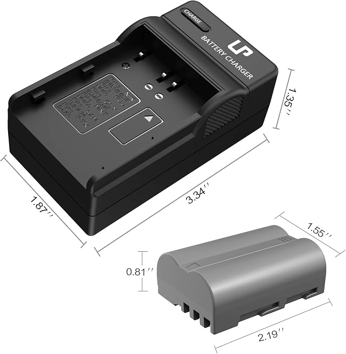 LP EN-EL3e Battery Charger Pack, Replacement