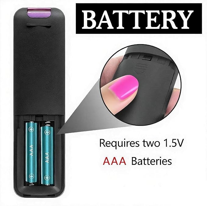 Replacement Remote for Mini Projector, Compatible