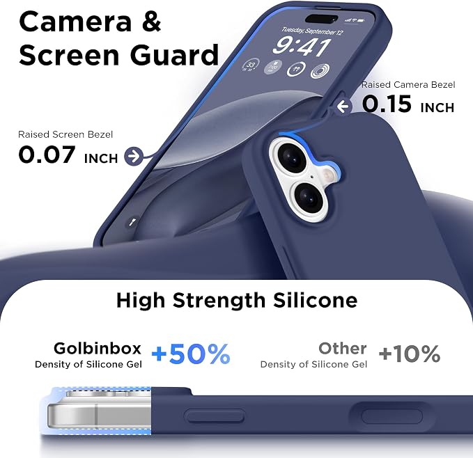 GolbinBox Magnetic for iPhone 17 Case, Compatible