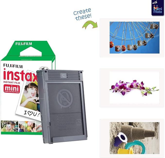 Fujifilm Instax Mini 11 Instant Camera Sky Blue + Custom Case Fuji Film Value