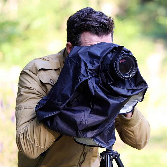 Professional DSLR Camera Rain Cover Gear Large Sleeve Protection