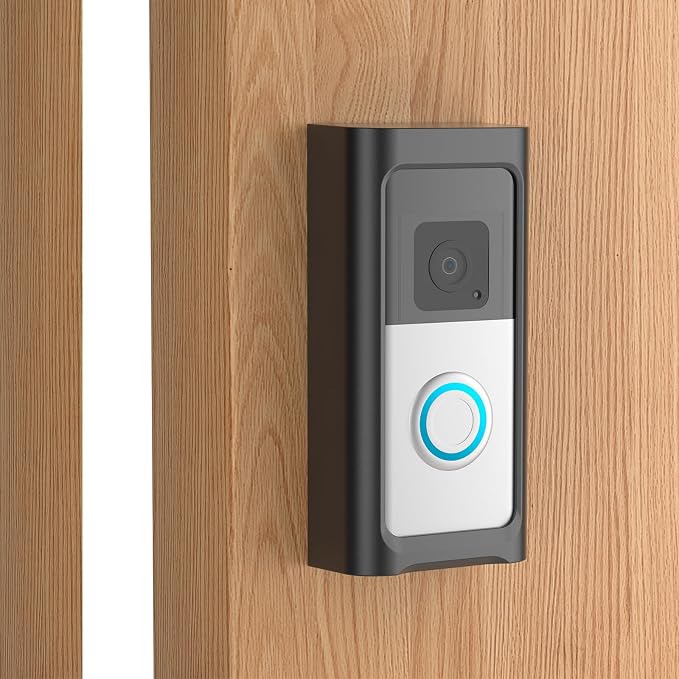 Adhesive Doorbell Mount No-Drill Compatible