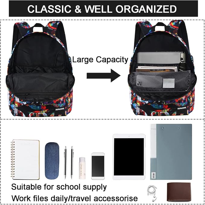 SUPACOOL Casual Laptop Backpack