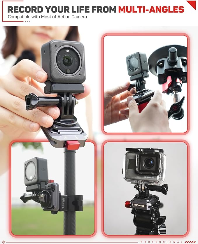 IFOOTAGE Q38 Quick Release Plate, Camera Quick Release Tripod Mount Adapter