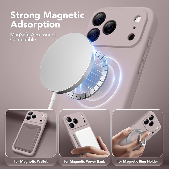 Magnetic for iPhone 17 Pro Max Case, Compatible