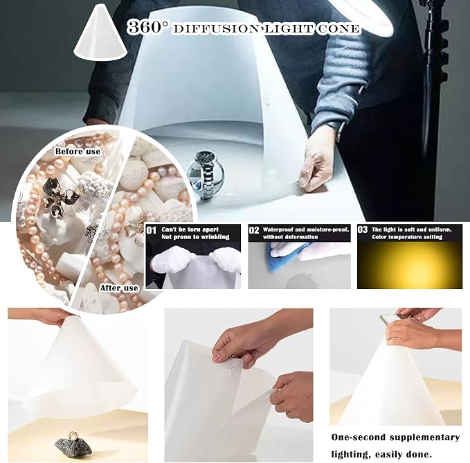 11PCS Large 24x24IN Photo Backdrops Board