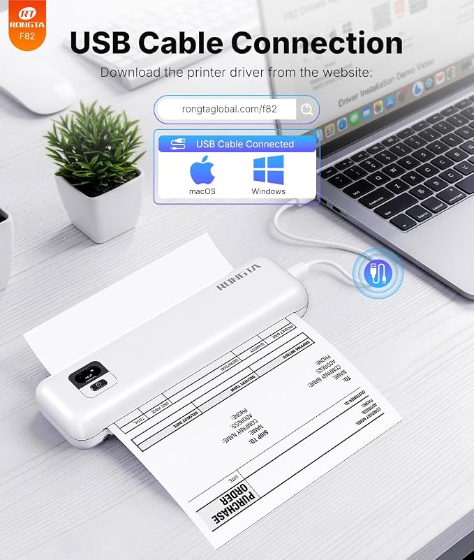 Rongta Portable Printer Wireless