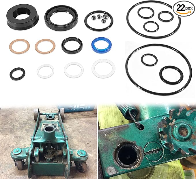 328.12002 Floor Jack Seal Replacement Kit for Sears Craftsman 328.12002, 328.12001 Series Floor Jack 1.5 Ton (for All Years)
