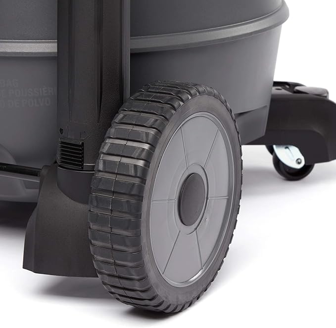 RIDGID 62723 Red 16 gallon RT1600 Wet/Dry Vacuum, Dark Gray and Red