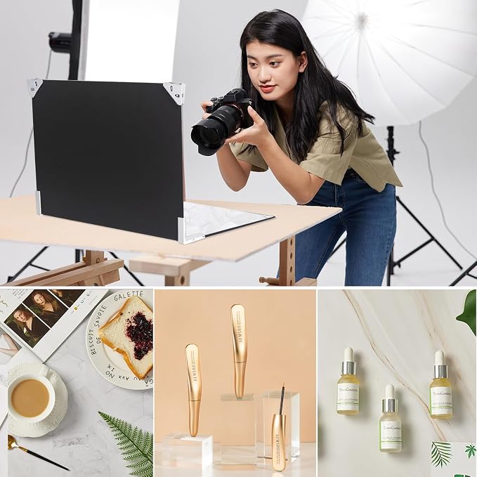 Yoocheese Photo Backdrop for Product Photography: 16.5X11.7 Double-Sided Paper