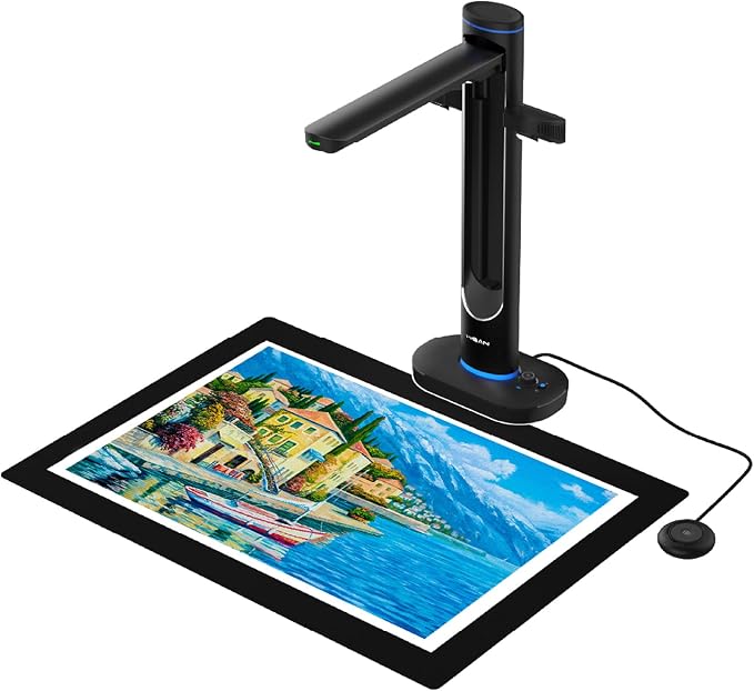 VIISAN S48 Duo Overhead Book Scanner