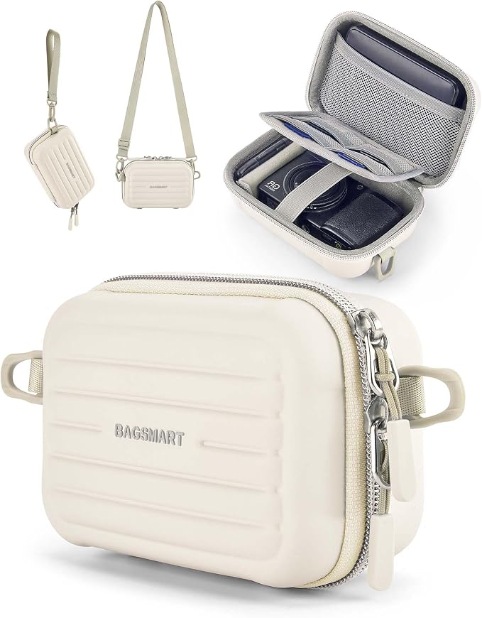 BAGSMART Digital Camera Case, Waterproof & Protective Small Camera Bag