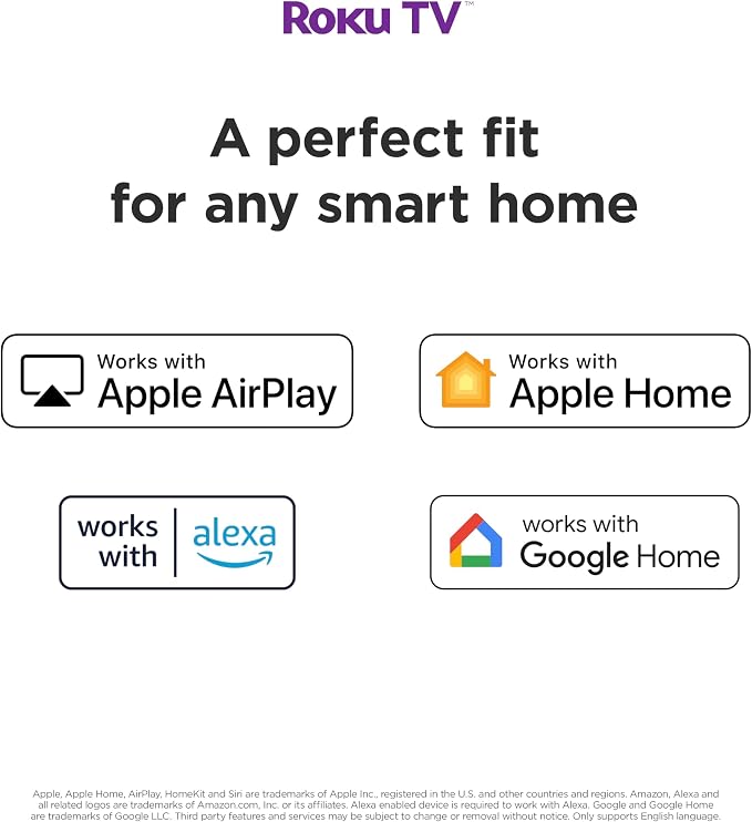 Hisense 43-Inch Class A4 Series FHD 1080p Smart Roku TV with Alexa Compatibility (43A4NR) - Dolby Audio, Slim Bezel Design, Google Assistant
