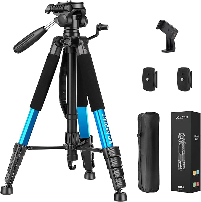 JOILCAN Tripod Camera Tripods, Heavy Duty Tall Camera Tripod Stand,