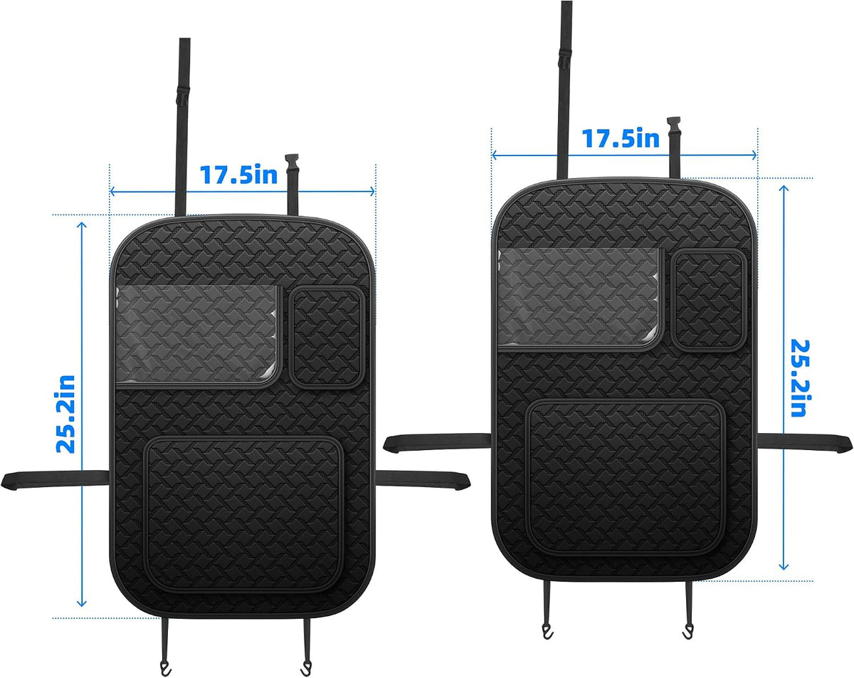 Car Kick Mats Back Seat Protector for Toyota RAV4 2 Pack