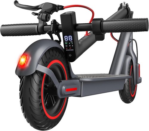**Skiennix Electric Scooter - 500W Power, 18MPH Speed, 12-18 Miles Range, Foldable Design, Dual Braking**