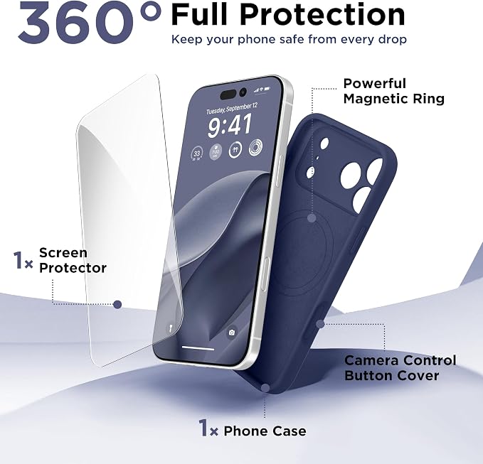 GolbinBox Magnetic for iPhone 17 Pro Max Case, Compatible
