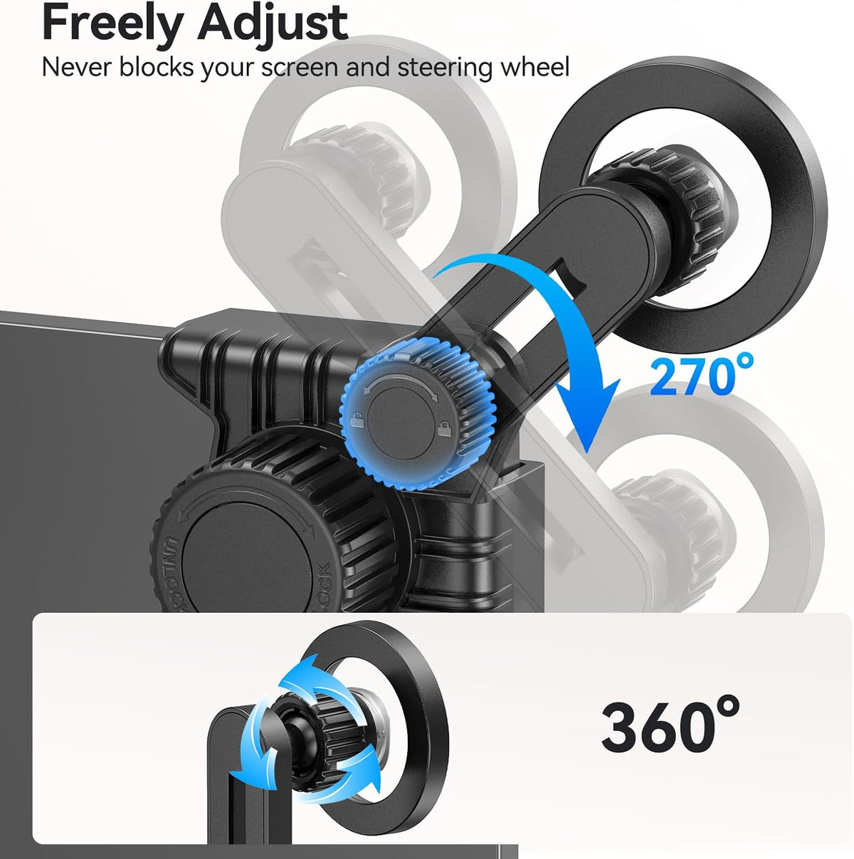 Tesla Magnetic Phone Mount for Screen