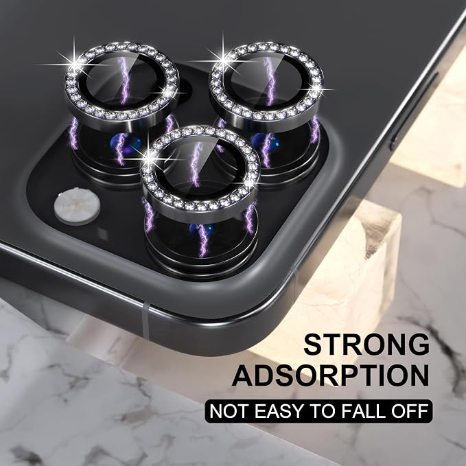 Choiche Compatible for iPhone 16 Pro/iPhone 16 Pro Max Camera Lens Protector