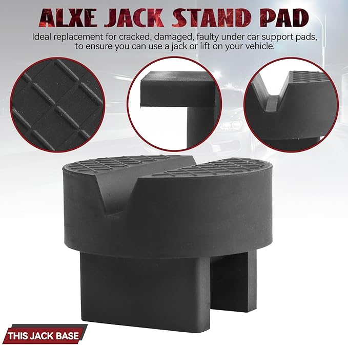 Unique Design Universal Car Jack Stand Support Pad Floor Lifting Slotted Frame Rail Protector Guard Pinch Weld Protector Rubber