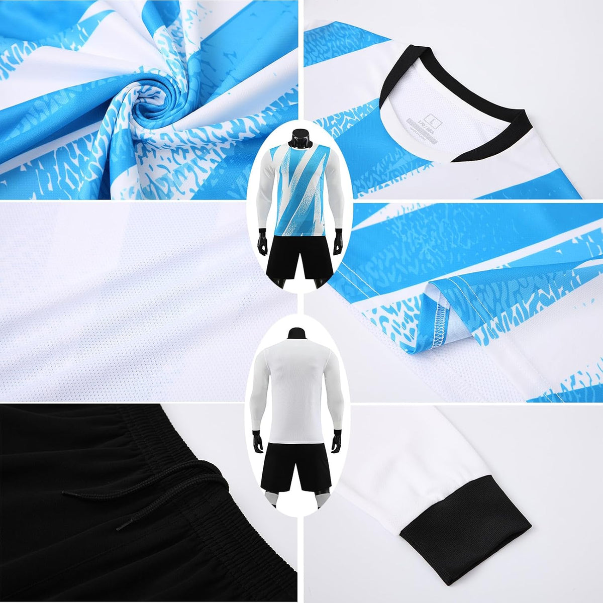 Skiennix Custom Goalie Jersey - Personalized Goalkeeper Jersey for Kids & Adults | Youth & Adult Sizes