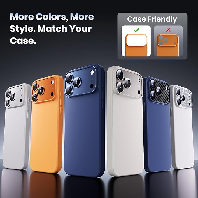 Hoerrye Bling Diamond Camera Lens Protector
