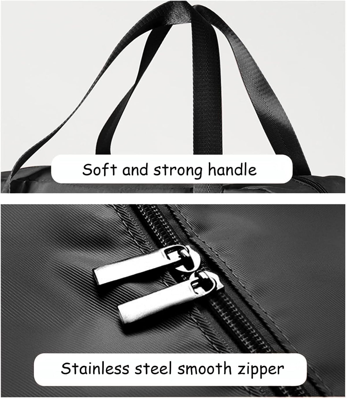 Backless Booster Seat Travel Bag for Airplane, Black | Durable Car Seat Cover & Carrier, Easy Airplane Travel
