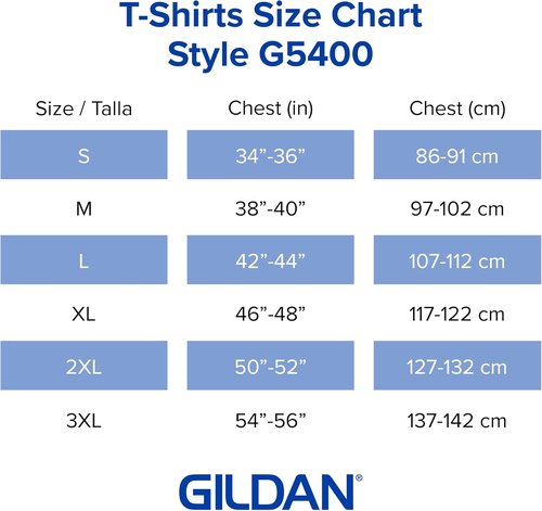 Gildan Heavy Cotton Long Sleeve T-Shirt - Comfortable 2-Pack in Classic Colors