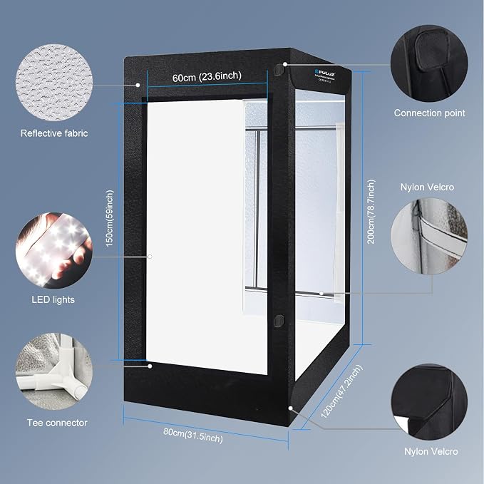 PULUZ Professional Large Photo Light Box Photography Studio