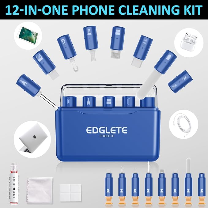 iPhone Cleaning Kit iPhone Cleaner, Phone Charging Port Cleaning, Cell Phone