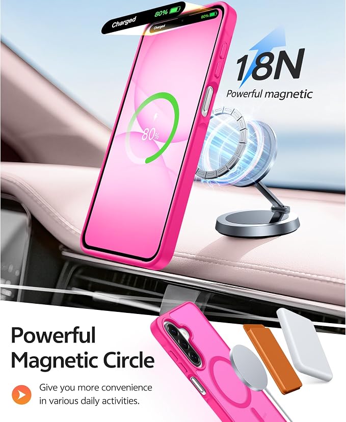 FNTCASE for Galaxy A17/A16 5G Phone Case: for Samsung A17 Cases Matte