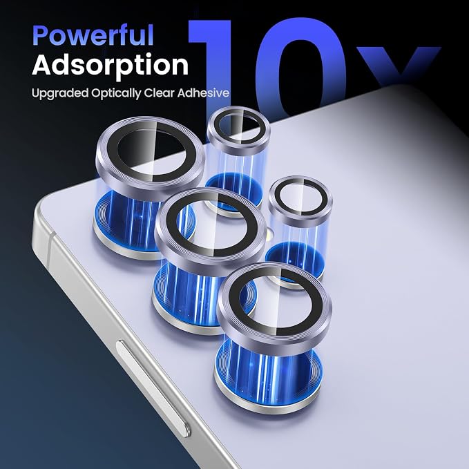 Tensea (3+2PCS Compatible with Samsung Galaxy S25 Ultra Camera Lens Protector