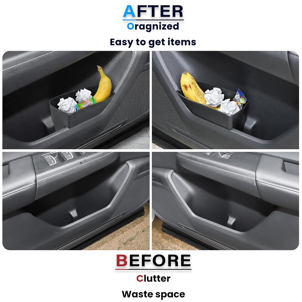 2PCS Door Side Trash Can for 2023-2026 Honda CR-V Accessories