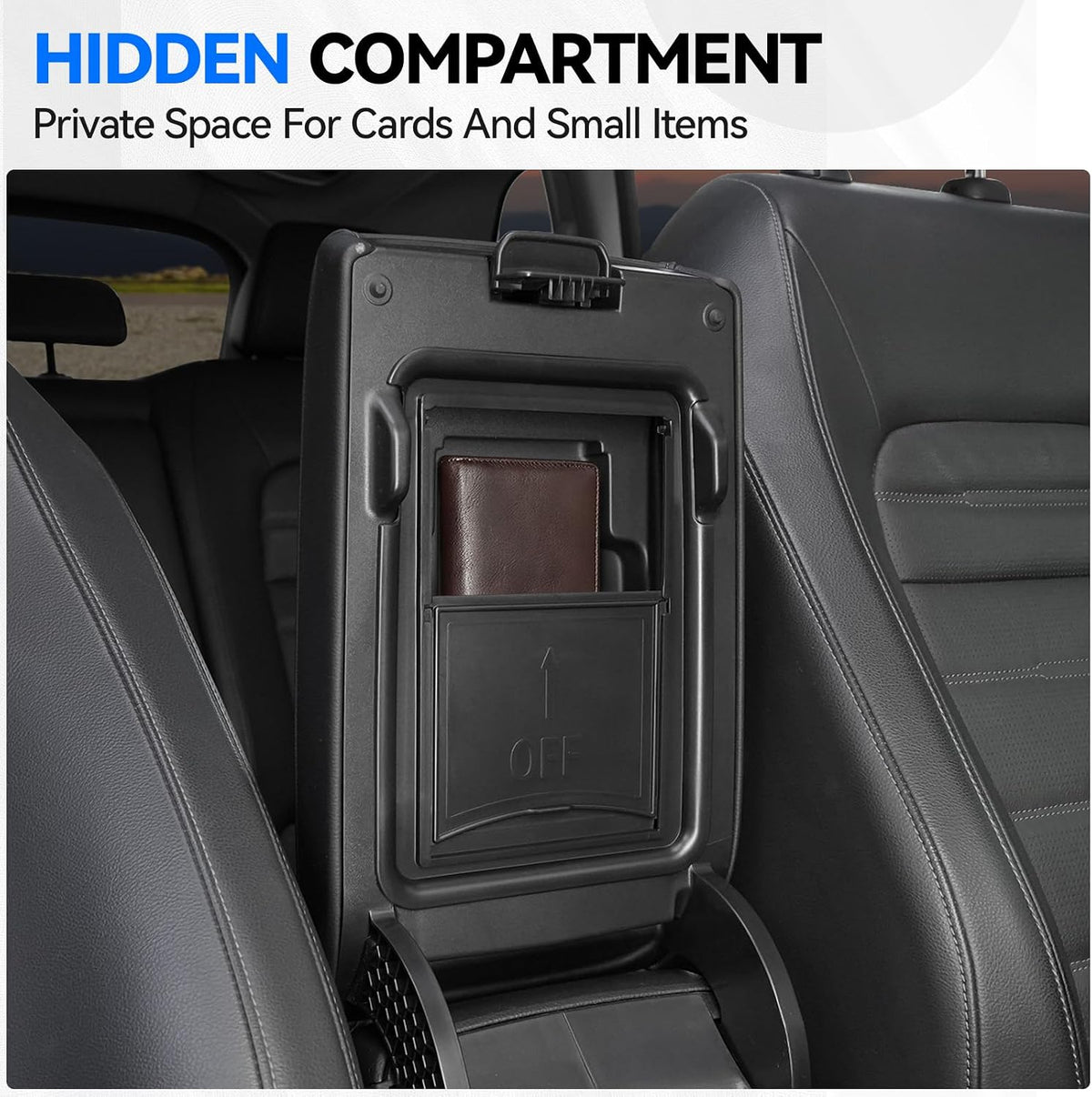 ELECFRESH Center Console Organizer for 2023-2026 Honda CRV Accessories