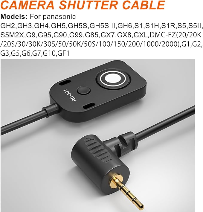 for Leica V-lux114 Cable/for Panasonic Genera Shutter Cable s5 ii S5M2XS GH4