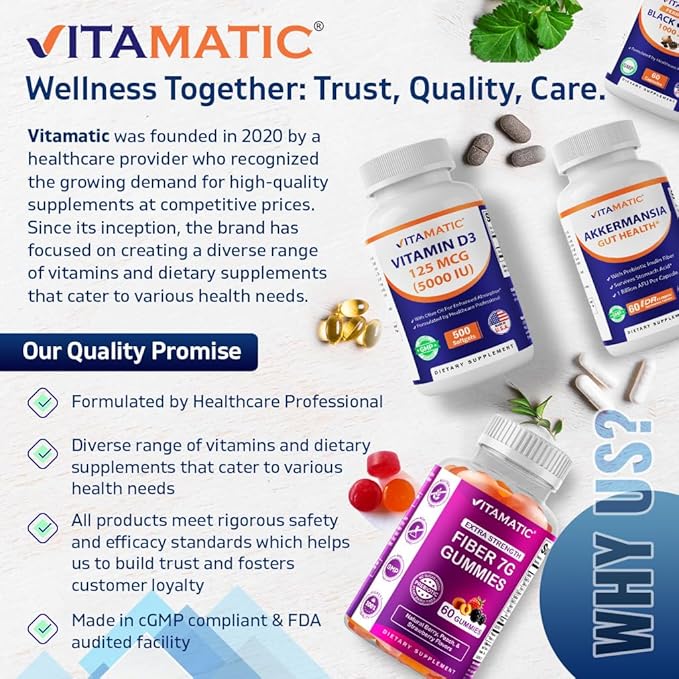 Vitamatic Zinc 50mg as Zinc Gluconate - Immunity Boosting Supplement 120 Tablets