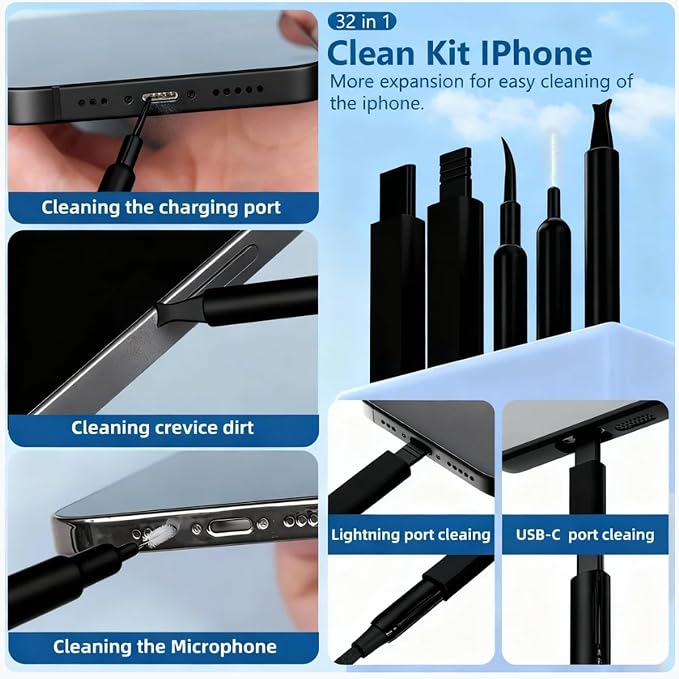 32 in 1 Cell Phone Cleaning kit