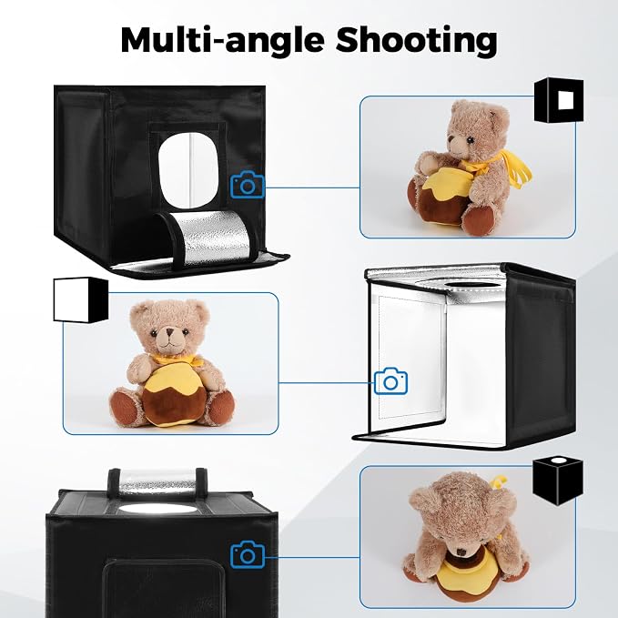 Photo Light Box, 12/16/20/24/32 Inch Photography Light Box