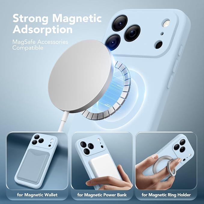 Magnetic for iPhone 17 Pro Max Case, Compatible