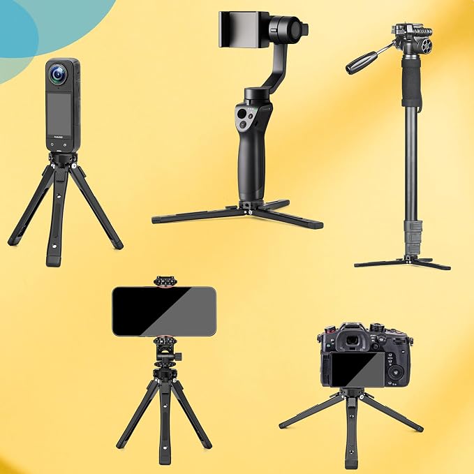 Zeadio 3-in-1 Heavy Duty Metal Tripod