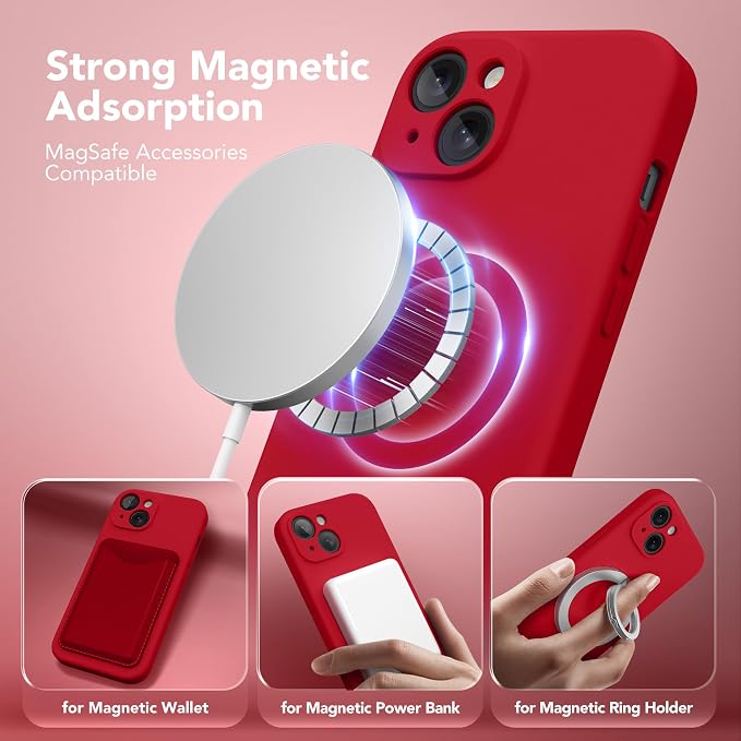 Magnetic for iPhone 15 Case, Compatible