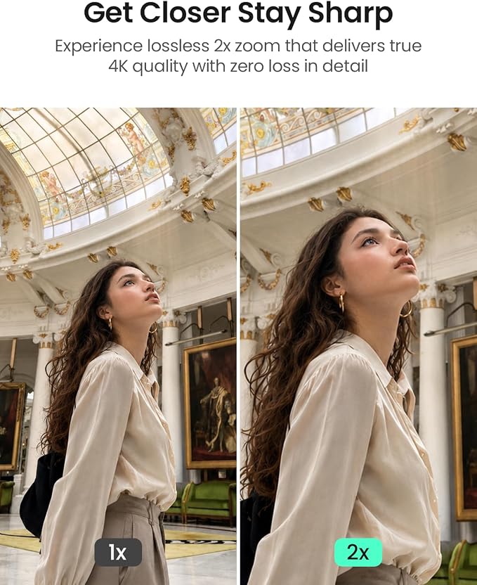Xtra Muse with Mini Tripod Combo, Vlogging Camera with 1'' CMOS & 4K/120fps