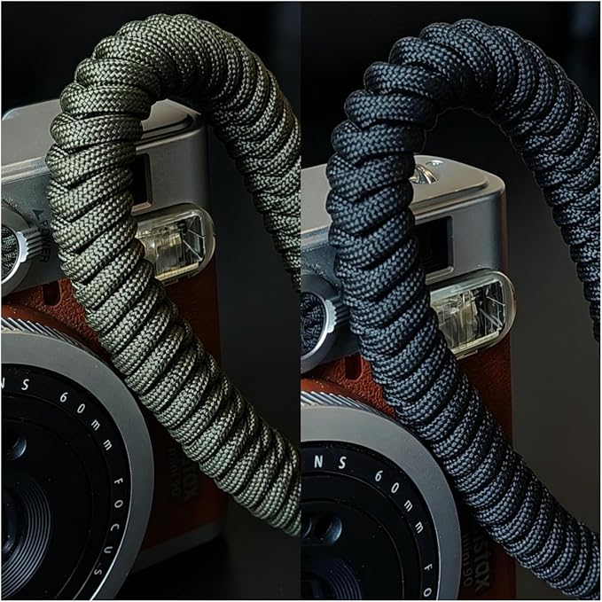 Noopel Camera Wrist Strap, Braided Nylon Hand Strap, Anti-Slip Secure Design