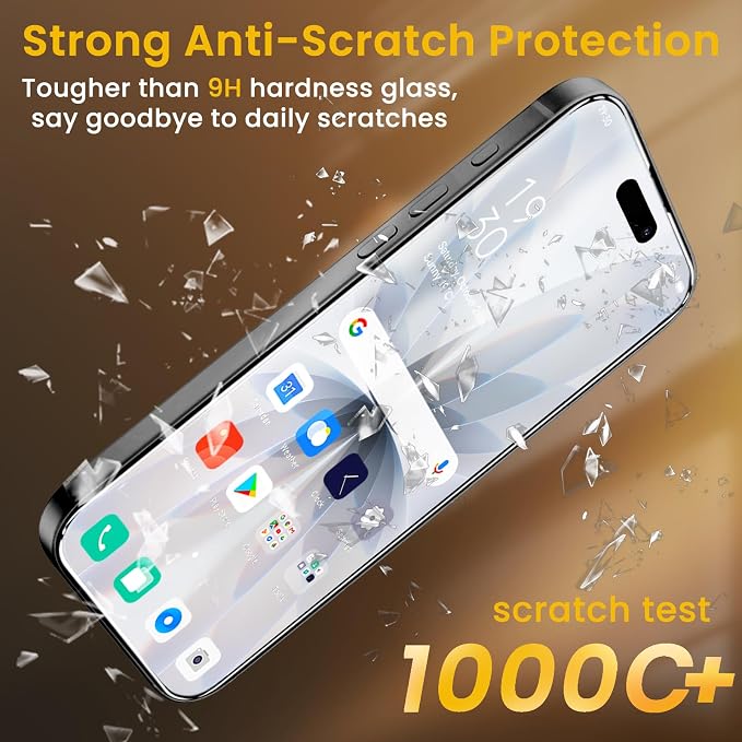 Romkasi 3 Pack Privacy Screen Protector